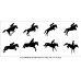 5119 Mug HORSE SILHOUETTES